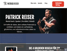 Tablet Screenshot of patrickreiser.com